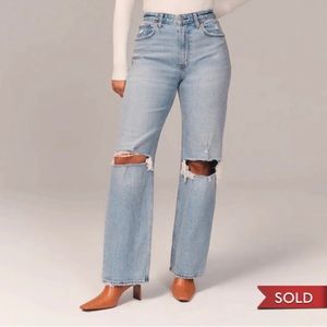 Curve Love High Rise 90s Relaxed Jean NWOT